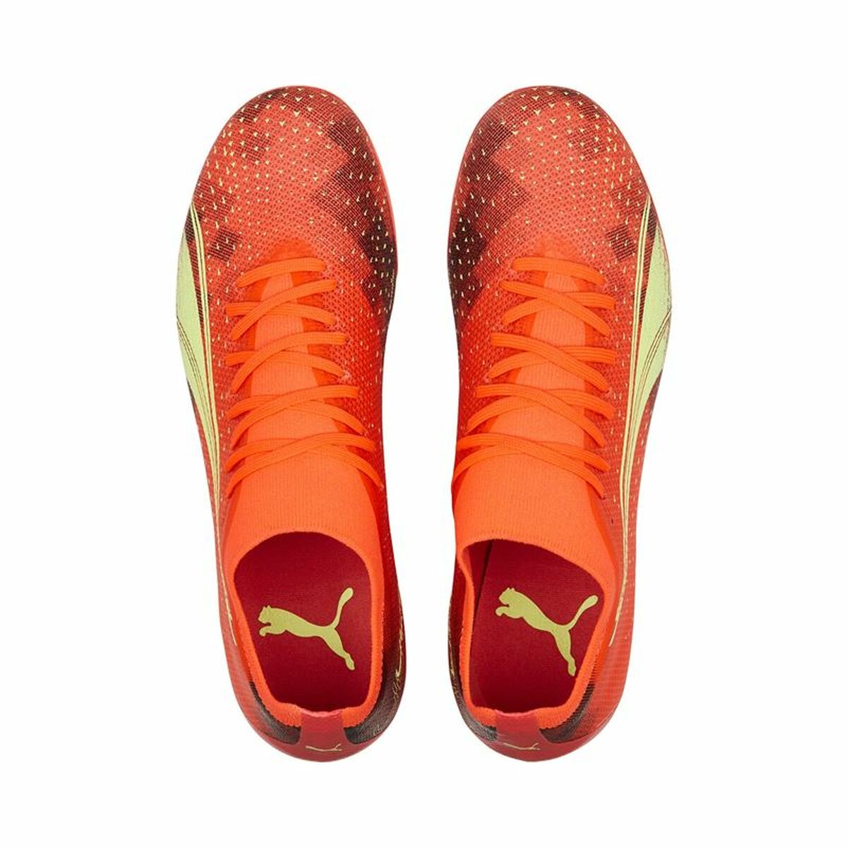 Adult's Football Boots Puma Ultra Match MG Orange-3