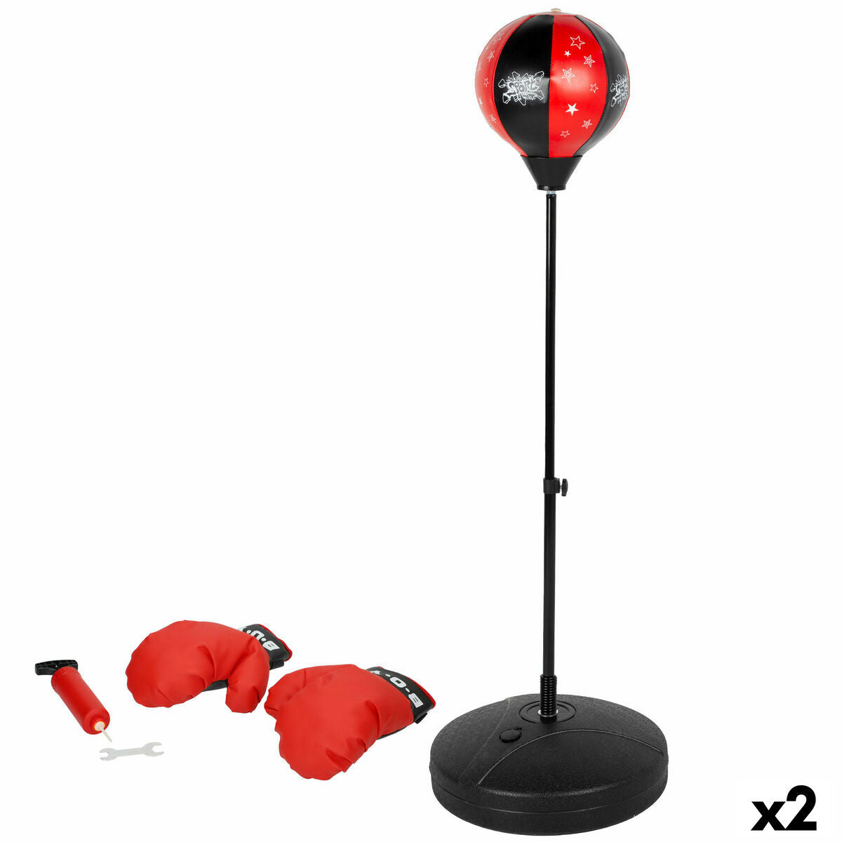 Children's Inflatable Boxing Punchbag with Stand Colorbaby-11