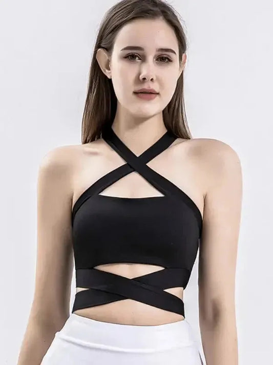 Gym Romance Sports Bra-0